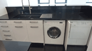 Washing machine and separate clothes dryer